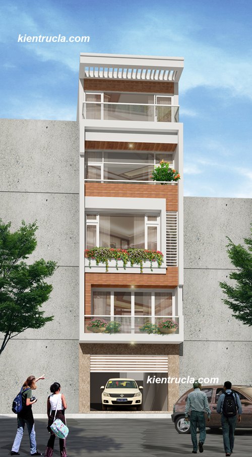 NHÀ PHỐ 5 TẦNG HIỆN ĐẠI NHÀ BÀ LUYẾN