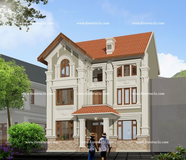 BIỆT THỰ 3 TẦNG HIỆN ĐẠI NHÀ ÔNG NGỌC