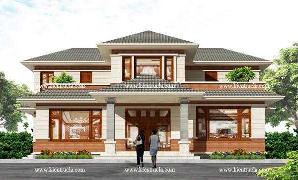 BIỆT THỰ 2 TẦNG HIỆN ĐẠI NHÀ ÔNG KHIẾU