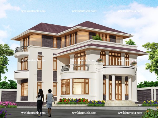 BIỆT THỰ 3 TẦNG HIỆN ĐẠI NHÀ ÔNG THUYÊN