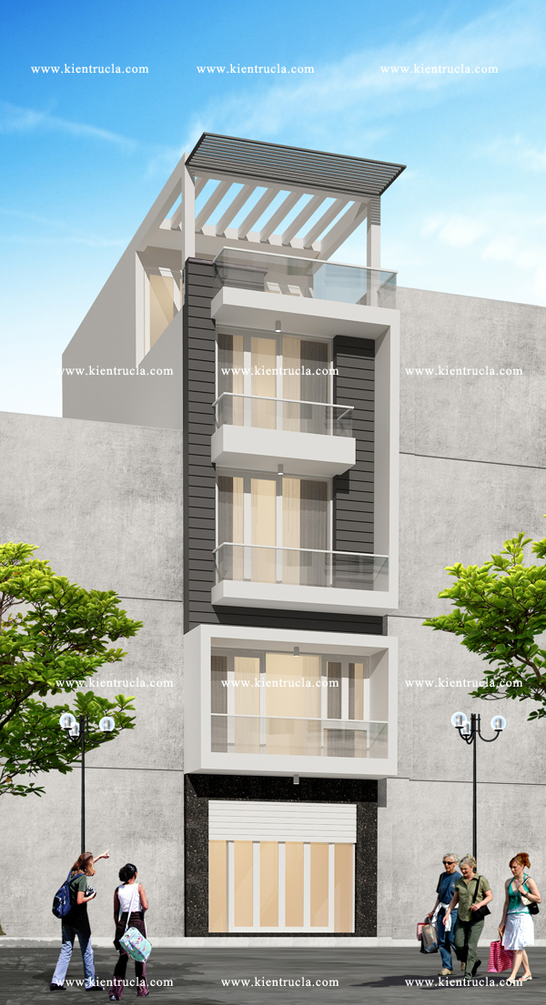 NHÀ PHỐ 5 TẦNG NHÀ ÔNG HẢI