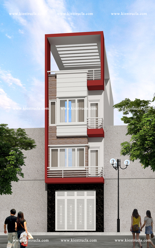 NHÀ PHỐ 4 TẦNG HIỆN ĐẠI NHÀ ÔNG LƯỢC