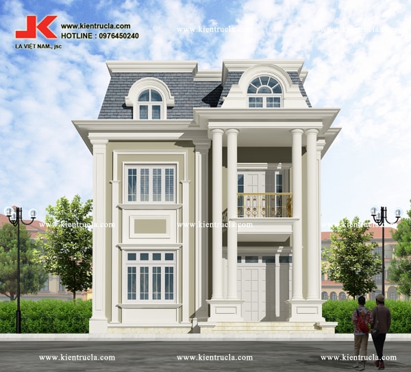 BIỆT THỰ 3 TẦNG CỔ ĐIỂN NHÀ BÀ NHÀN