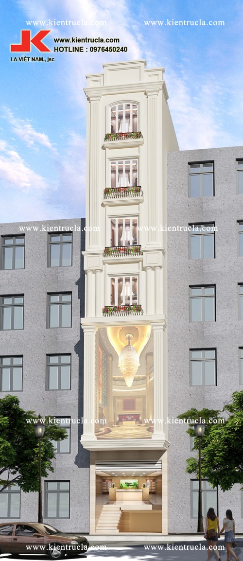 NHÀ PHỐ 7 TẦNG CỔ ĐIỂN NHÀ BÀ SÁNG