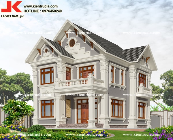 BIỆT THỰ 2 TẦNG CỔ ĐIỂN NHÀ ÔNG TIỆP