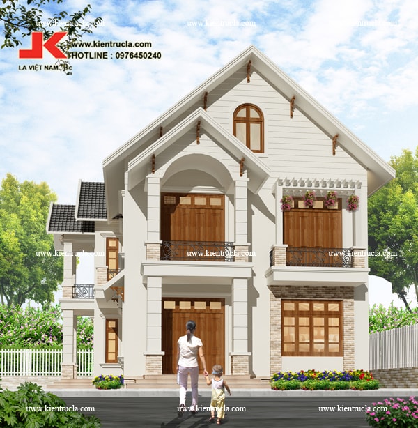 BIỆT THỰ 2 TẦNG CỔ ĐIỂN NHÀ ÔNG BỘ
