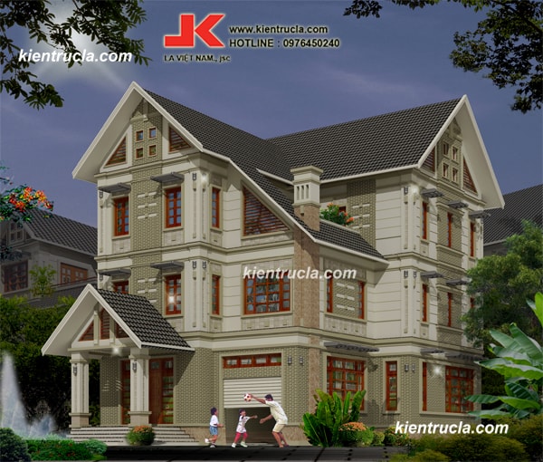 BIỆT THỰ 3 TẦNG CỔ ĐIỂN NHÀ ÔNG KHÁNH