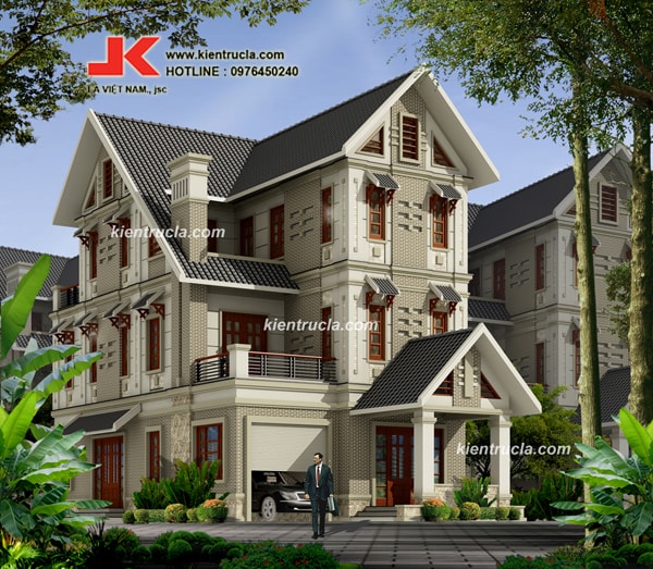 BIỆT THỰ 3 TẦNG CỔ ĐIỂN NHÀ ANH TRỌNG