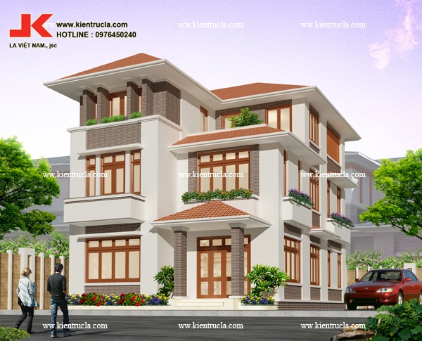 BIỆT THỰ 3 TẦNG HIỆN ĐẠI NHÀ ÔNG BẰNG