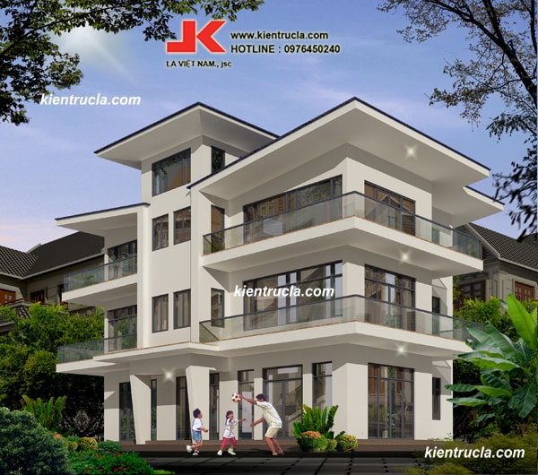 BIỆT THỰ 3 TẦNG HIỆN ĐẠI NHÀ BÀ HƯƠNG