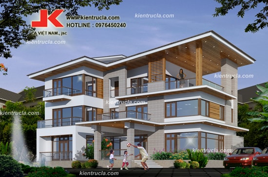 BIỆT THỰ 3 TẦNG HIỆN ĐẠI NHÀ BÀ THU