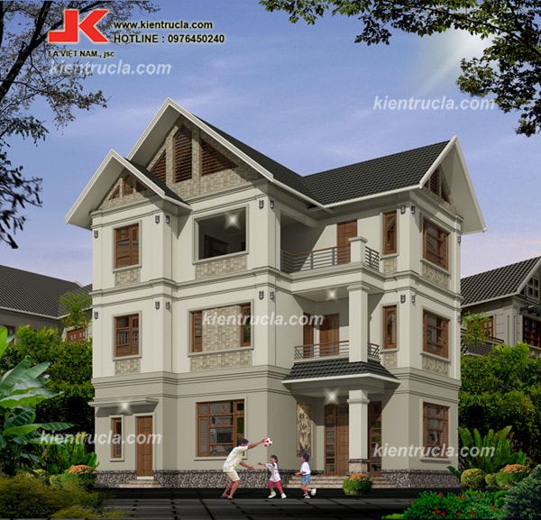 BIỆT THỰ 3 TẦNG CỔ ĐIỂN NHÀ BÀ KHÁNH