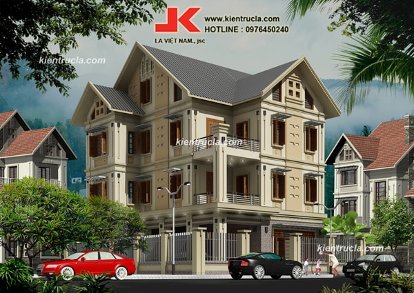 BIỆT THỰ 3 TẦNG CỔ ĐIỂN NHÀ ÔNG HÙNG