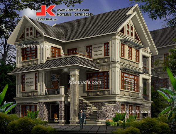 BIỆT THỰ 3 TẦNG CỔ ĐIỂN NHÀ ÔNG NHUỆ