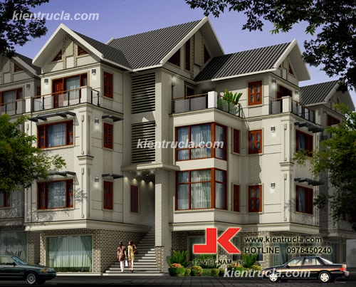BIỆT THỰ 4 TẦNG HIỆN ĐẠI NHÀ ÔNG TRUNG