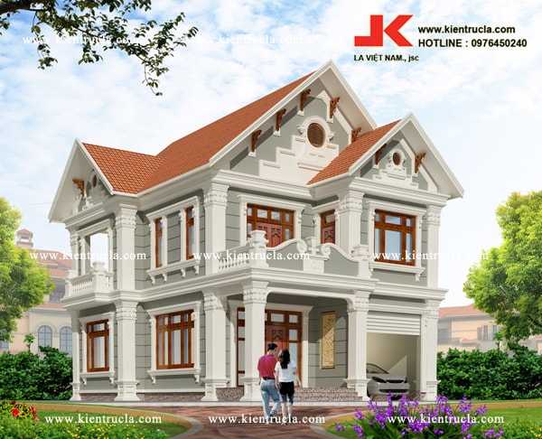 BIỆT THỰ 2 TẦNG CỔ ĐIỂN NHÀ ÔNG HIẾU
