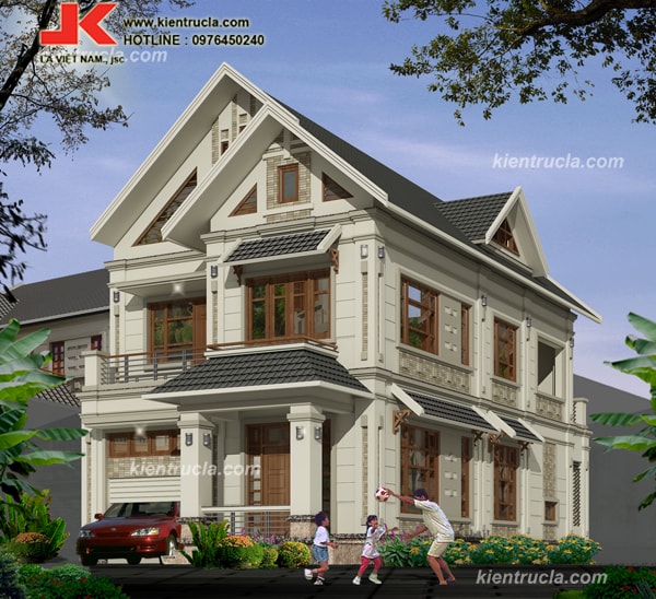 BIỆT THỰ 2 TẦNG HIỆN ĐẠI NHÀ ÔNG LƯƠNG