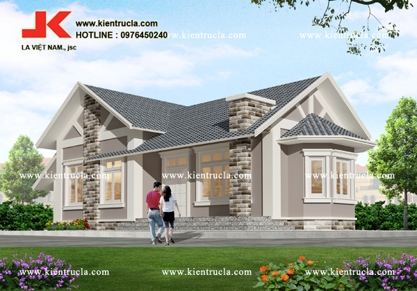 BIỆT THỰ NHÀ VƯỜN 1 TẦNG HIỆN ĐẠI NHÀ ÔNG LONG