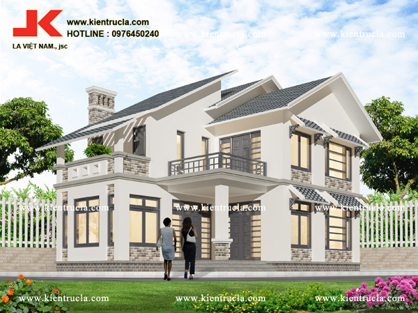 BIỆT THỰ VƯỜN 2 TẦNG HIỆN ĐẠI NHÀ BÀ PHƯƠNG
