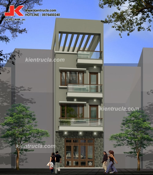 NHÀ PHỐ 4 TẦNG HIỆN ĐẠI-NHÀ ÔNG HÒA