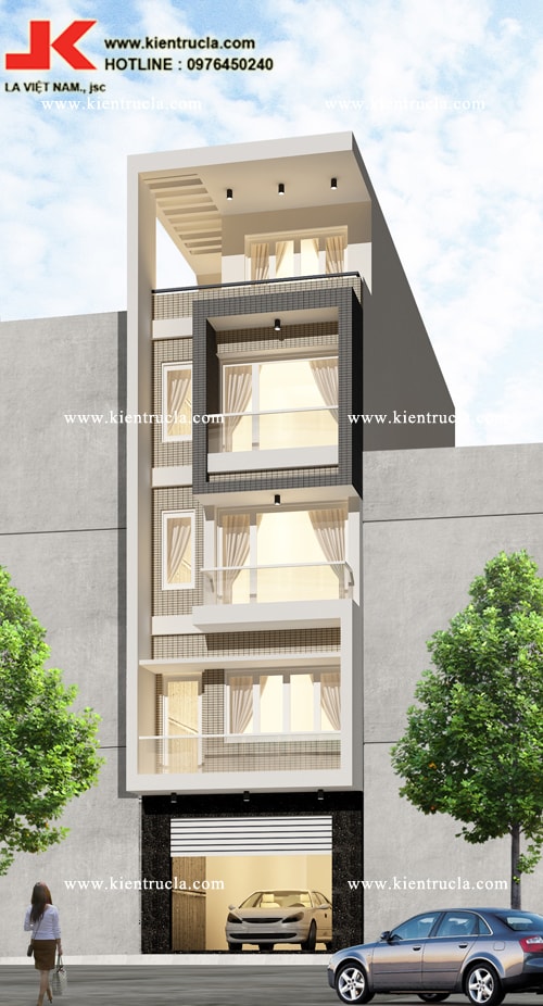 NHÀ PHỐ 5 TẦNG HIỆN ĐẠI NHÀ ÔNG QUANG