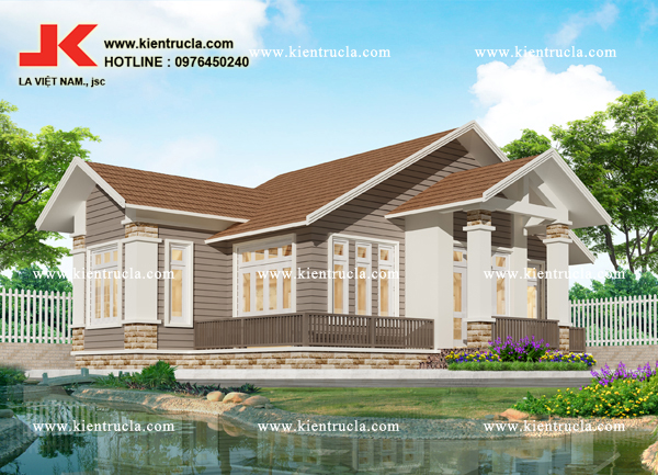 BIỆT THỰ VƯỜN 1 TẦNG HIỆN ĐẠI NHÀ ÔNG HUÂN