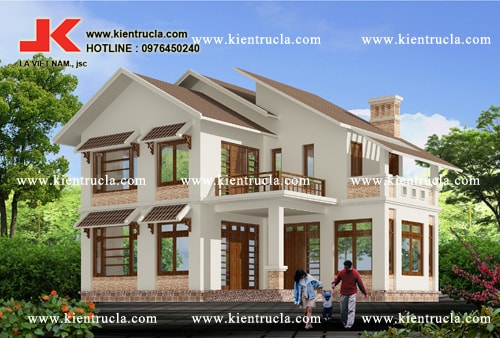 BIỆT THỰ 2 TẦNG HIỆN ĐẠI NHÀ ÔNG TRIỆU