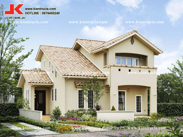 NHỮNG MẪU BIỆT THỰ VƯỜN 2 TẦNG MÁI THÁI