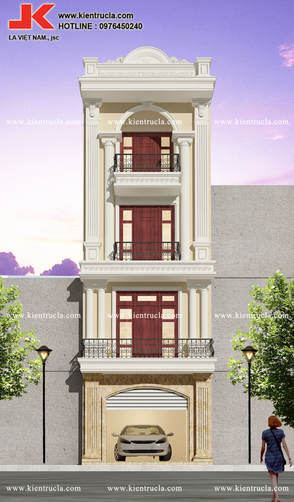 NHÀ PHỐ 4 TẦNG CỔ ĐIỂN NHÀ ÔNG MẠNH