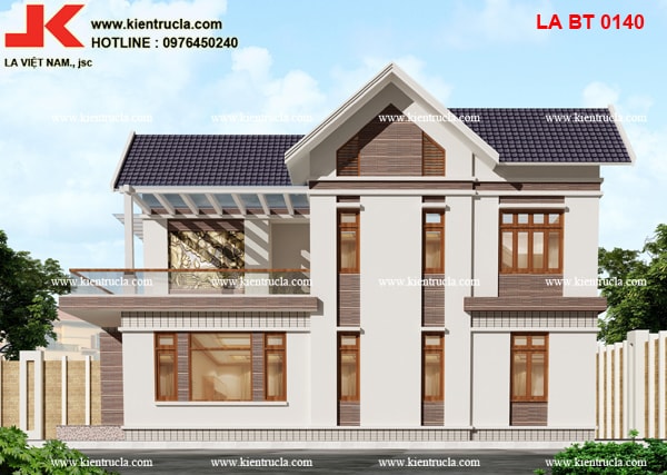 BIỆT THỰ 2 TẦNG HIỆN ĐẠI - BT 0140