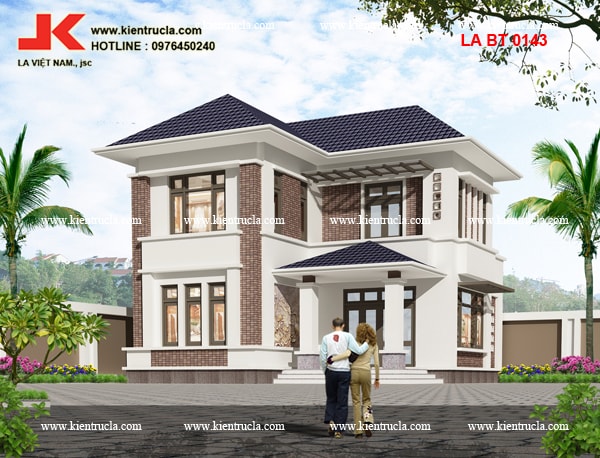 BIỆT THỰ 2 TẦNG HIỆN ĐẠI - BT 0143