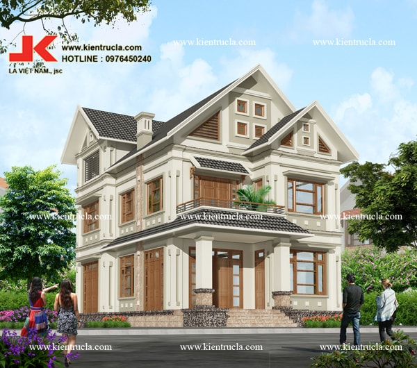 TỔNG HỢP CÁC MẪU BIỆT THỰ 2 TẦNG PHÁP (P2)