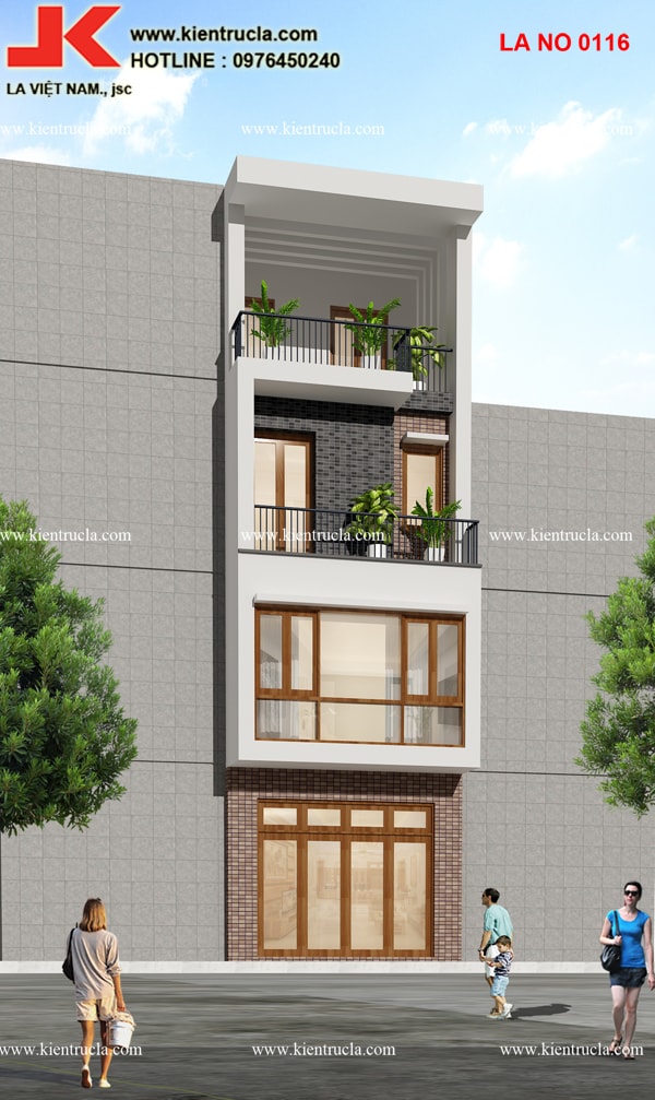 NHÀ PHỐ 4 TẦNG HIỆN ĐẠI - NO 0116