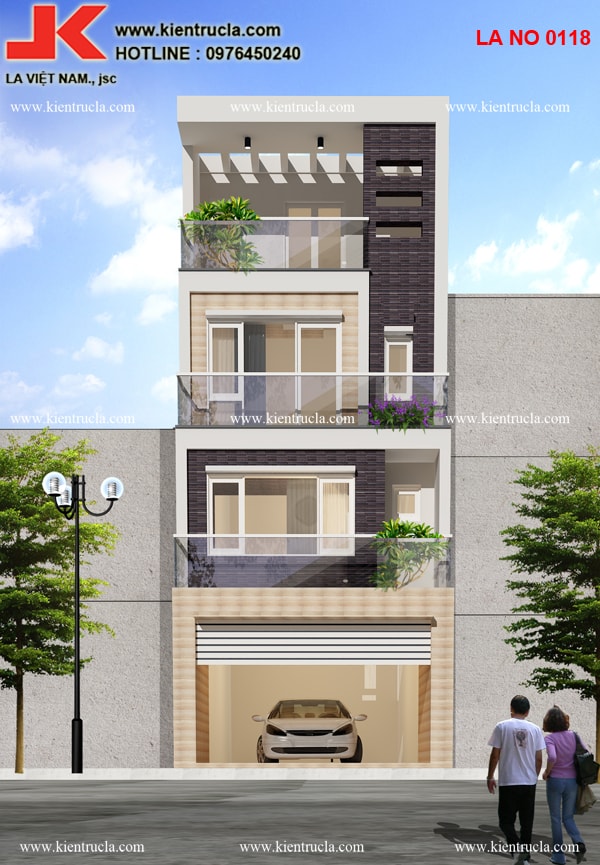 NHÀ PHỐ 4 TẦNG HIỆN ĐẠI - NO 0118