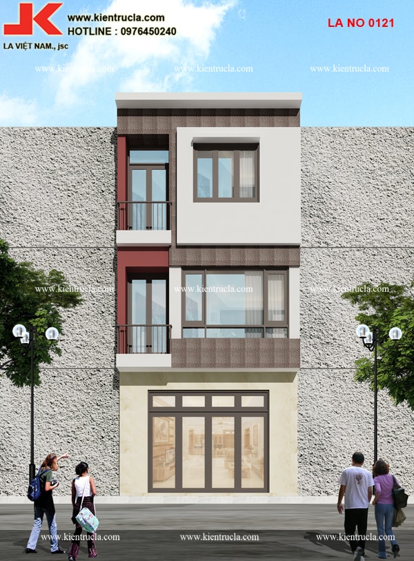 NHÀ PHỐ 3 TẦNG HIỆN ĐẠI - NO 0121