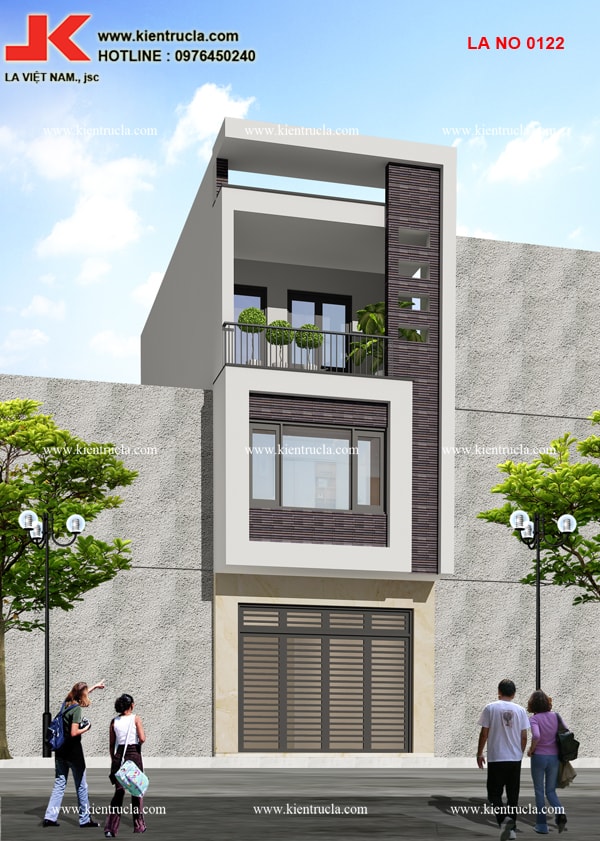 NHÀ PHỐ 3 TẦNG HIỆN ĐẠI - NO 0122
