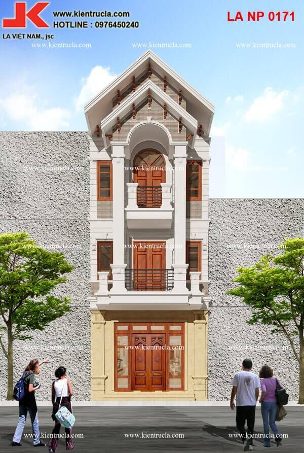 NHÀ PHỐ 3 TẦNG PHÁP -  NO 0171