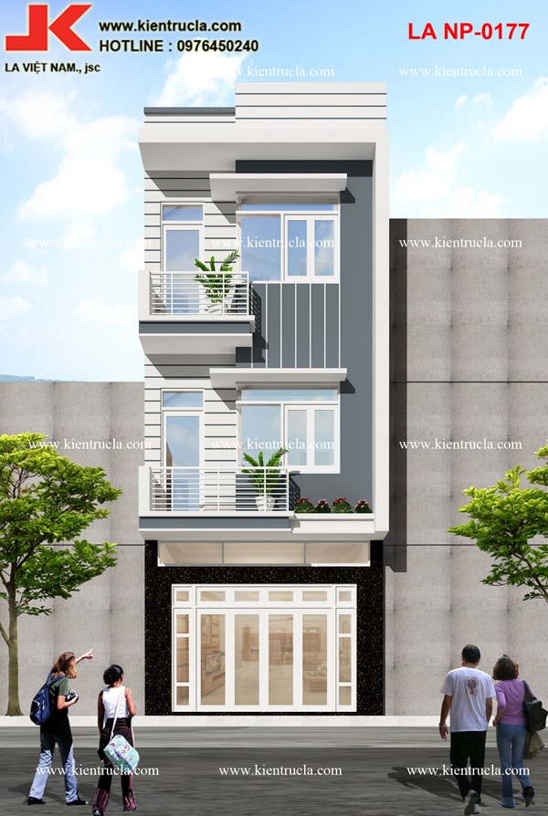 Thiết kế nhà phố đẹp tại Hà Nội