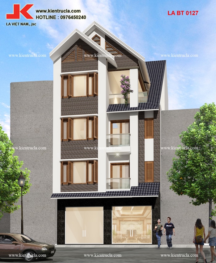 NHÀ PHỐ MẶT TIỀN 8m