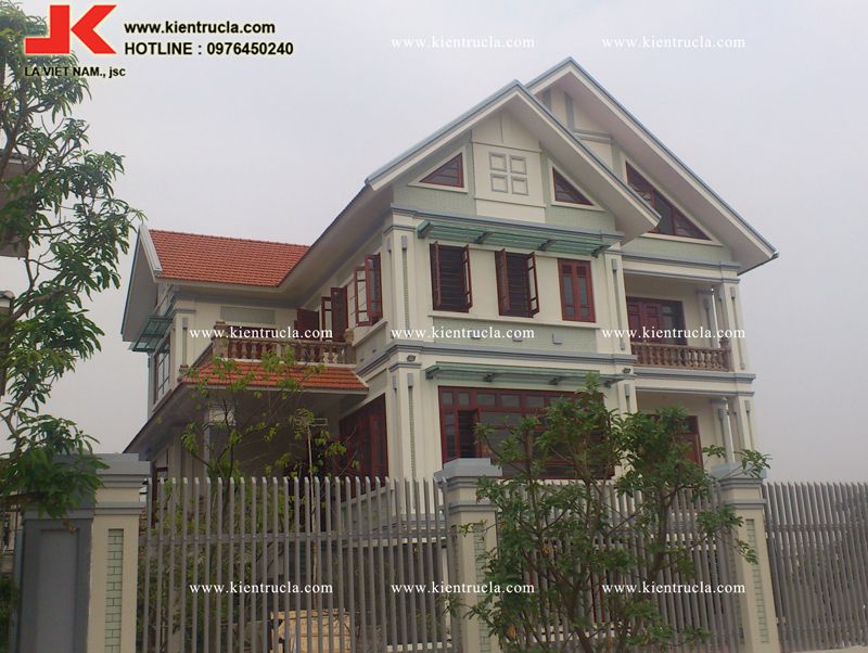 THI CÔNG TRỌN GÓI BIỆT THỰ 3 TẦNG TÂN CỔ ĐIỂN -14