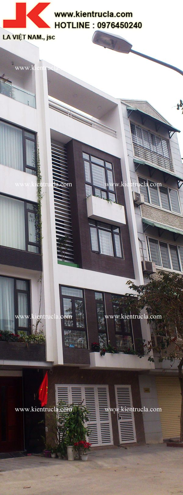 THI CÔNG TRỌN GÓI NHÀ ỐNG 5 TẦNG -02