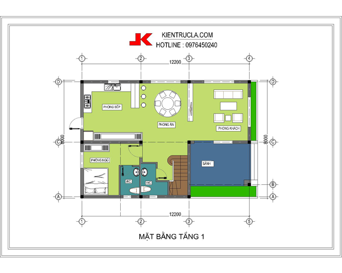 Tư vấn thiết kế kiến trúc nhà đẹp biệt thự 3 tầng diện tích 10x26m
