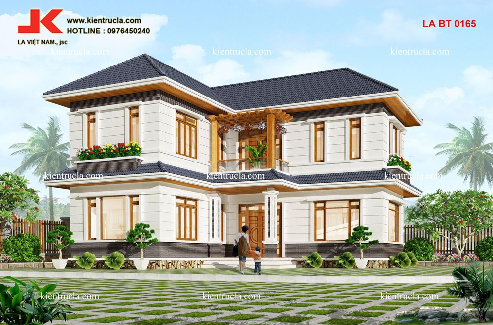 BIỆT THỰ HIỆN ĐẠI 2 TẦNG -  BT 0165