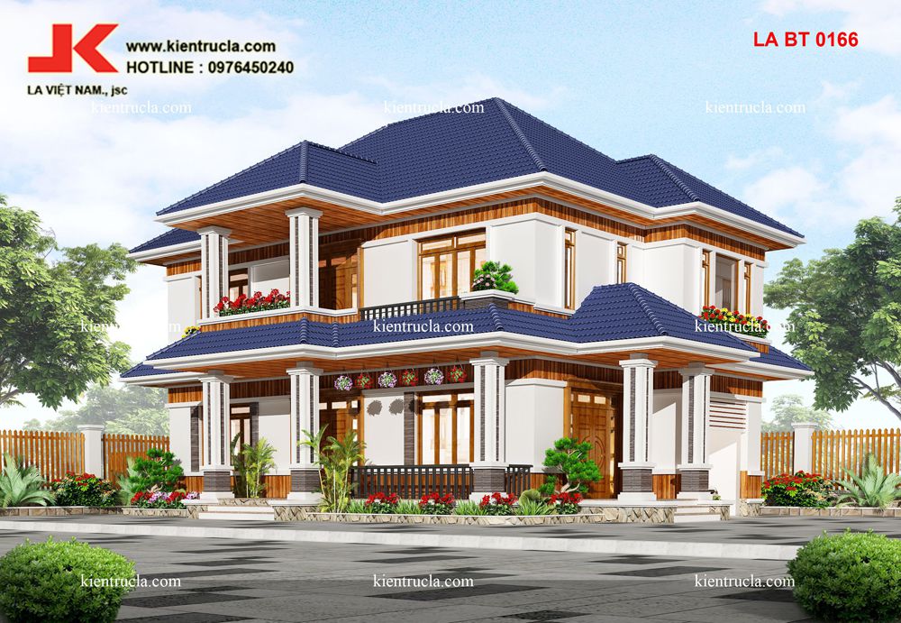 BIỆT THỰ HIỆN ĐẠI 2 TẦNG - BT 0166