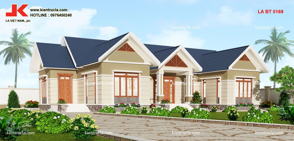 MẪU NHÀ CHỮ U - BT 0169