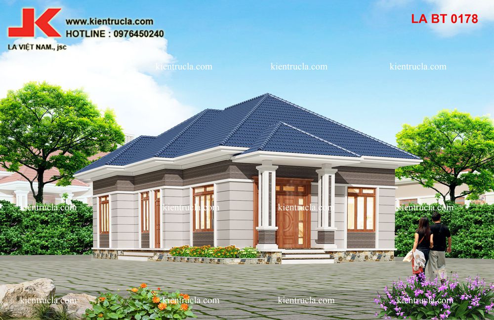 NHÀ CẤP 4 MÁI THÁI - BT 0178
