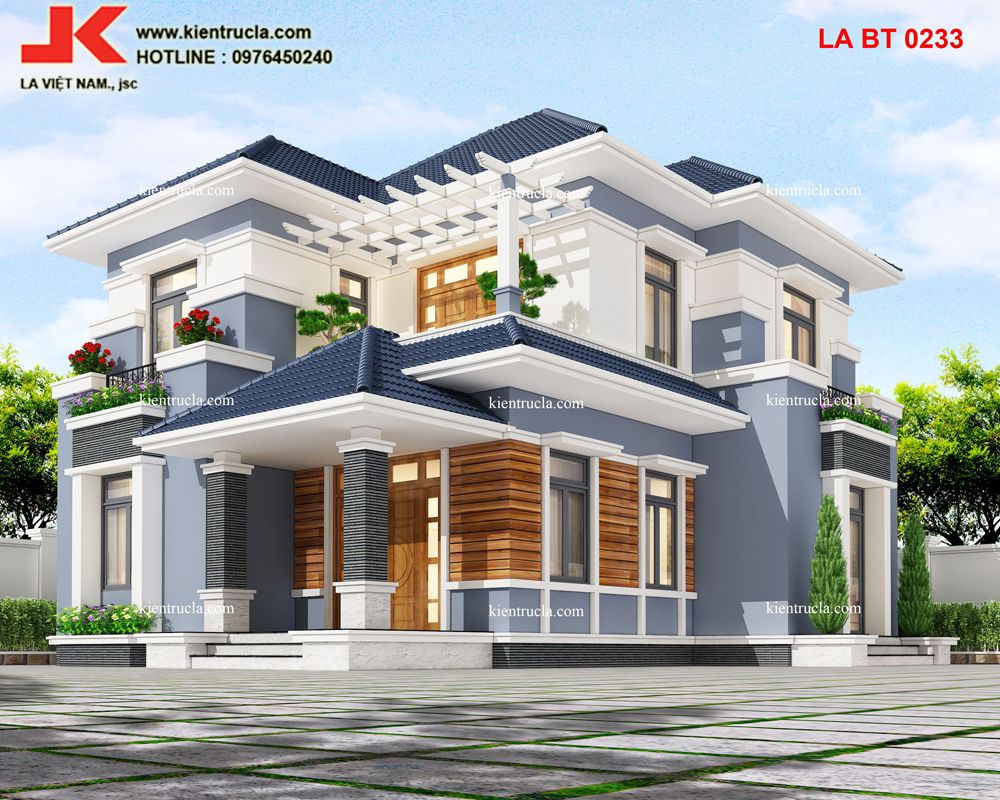 BIỆT THỰ 2 TẦNG HIỆN ĐẠI DIỆN TÍCH 120M2 - BT 0233